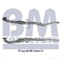 Выхлопная труба глушителя BM CATALYSTS JU2Q OS bm50184 5052746079951 Opel Vectra (C) 3 Седан 2.2 16V (F69) 147 л.с. 2002 – 2008