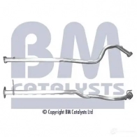 Выхлопная труба глушителя BM CATALYSTS 1438753754 bm50605 9RXW PLS