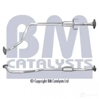 Выхлопная труба глушителя BM CATALYSTS bm50285 1BX2E YV 5052746104707 Nissan March (K13) 4