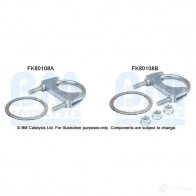 Крепление катализатора, набор