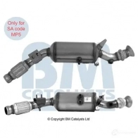 Сажевый фильтр BM CATALYSTS bm11461h T ZVTFZR 1439050147 - Изображение 2