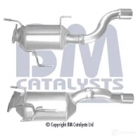Сажевый фильтр BM CATALYSTS 2864025 5052746154375 bm11349 S8 KFTUP - Изображение 2