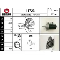 Стартер EAI 11723 Volkswagen Passat (B3-B4) 2 Седан 2.8 VR6 174 л.с. 1991 – 1996 1 1723 3975D