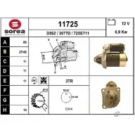 Стартер EAI 11725 3977D 2795689 117 25
