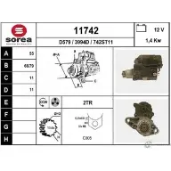 Стартер EAI Toyota RAV4 (XA10) 1 Кроссовер 2.0 129 л.с. 1997 – 2000 11742 3994D 11 742