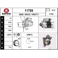 Стартер EAI 11789 4041D 117 89 2795753