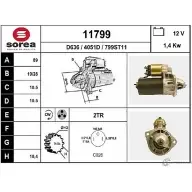 Стартер EAI 2795763 4051D 11799 117 99