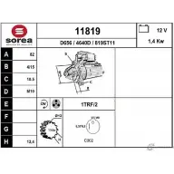 Стартер EAI 4640D 11 819 2795783 11819