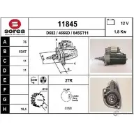 Стартер EAI 1 1845 Volkswagen Passat (B3-B4) 2 Седан 1.9 D 68 л.с. 1989 – 1993 4666D 11845