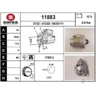 Стартер EAI Fiat Palio (178) 1 Универсал 1.2 60 л.с. 1997 – 2002 1 1883 4723D 11883