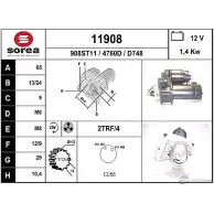 Стартер EAI 2795872 1190 8 11908 4760D