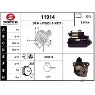 Стартер EAI 11914 4766D Renault Laguna (BG) 2 Хэтчбек 1.8 16V (BG04. BG0B. BG0C. BG0V) 117 л.с. 2001 – 2005 1191 4