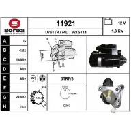 Стартер EAI 4774D Renault Kangoo (KC) 1 Минивэн 1.9 dCi 4x4 84 л.с. 2003 – 2024 1192 1 11921