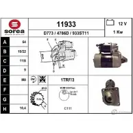 Стартер EAI Fiat Linea (323) 1 2006 – 2018 11 933 4786D 11933