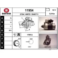 Стартер EAI 4807D 11954 Nissan Primera (P11) 2 Седан 1.6 16V 99 л.с. 1996 – 2000 1 1954