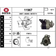 Стартер EAI 11967 Skoda Fabia (6Y2) 1 Хэтчбек 1.4 68 л.с. 1999 – 2003 4820D 1 1967