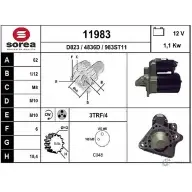 Стартер EAI 1 1983 Renault Laguna (BT) 3 Хэтчбек 1.6 16V (BT04. BT0D. BT0U) 110 л.с. 2007 – 2015 4836D 11983