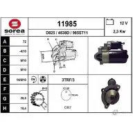 Стартер EAI 11 985 4838D Peugeot 607 1 (9D, U) Седан 2.0 HDI 136 л.с. 2005 – 2011 11985