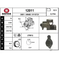 Стартер EAI 011S T21 12011 12011 Nissan Navara (D22) 1 1997 – 2016