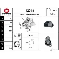 Стартер EAI Hyundai Coupe (RD) 1 1996 – 2002 12048 12048 048ST2 1