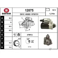 Стартер EAI 12075 075S T21 Audi A4 (B7) 3 Универсал 12075