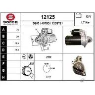 Стартер EAI Opel Vectra (B) 2 Седан 2.6 i V6 (F19) 170 л.с. 2000 – 2002 12125 12 125 125ST21