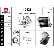 Стартер EAI 1212 8 12128 128ST21 Toyota Land Cruiser Prado (J120) 3 Внедорожник 3.0 D 4D (KZJ12) 125 л.с. 2002 – 2009