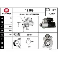 Стартер EAI 12169 169ST21 Ford Focus 2 Седан 1.8 TDCi 115 л.с. 2005 – 2012 12 169