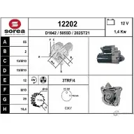 Стартер EAI 122 02 Renault Megane (KZ) 3 Универсал 1.9 dCi (KZ0J. KZ0N. KZ1S) 131 л.с. 2009 – 2025 202ST21 12202