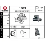 Стартер EAI 221ST21 122 21 12221 2796184