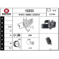 Стартер EAI 1223 3 233ST21 Volkswagen Golf 4 (1J1) Хэтчбек 1.9 TDI 115 л.с. 1998 – 2001 12233