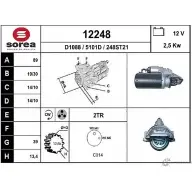 Стартер EAI Ford Transit Custom 1 (V362) 2012 – 2020 12 248 248ST21 12248