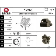 Стартер EAI Renault Trafic (FL, X83) 2 Фургон 2.0 16V 117 л.с. 2006 – 2025 12265 265ST21 122 65