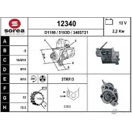 Стартер EAI 340ST21 Land Rover Range Rover Evoque 1 (L538) Кроссовер 2.2 D 150 л.с. 2011 – 2025 123 40 12340