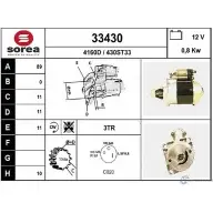 Стартер EAI 2800813 33430 3343 0 4160D