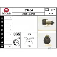 Стартер EAI 4184D 2800835 334 54 33454