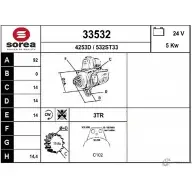 Стартер EAI 335 32 4253D 2800907 33532