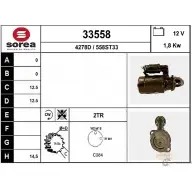 Стартер EAI 33558 2800929 3 3558 4278D
