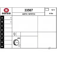 Стартер EAI 33567 4287D 2800938 3356 7