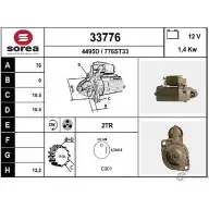 Стартер EAI 2801136 4495D 337 76 33776