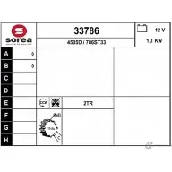 Стартер EAI 3 3786 2801145 4505D 33786