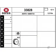 Стартер EAI 4547D 338 28 2801186 33828