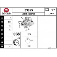 Стартер EAI 2801278 4691D 33925 33 925