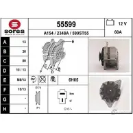 Генератор EAI 2348 A 55599 2801349 55599