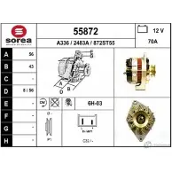 Генератор EAI 2801595 55872 55872 2483 A