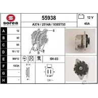 Генератор EAI 2801658 55938 55938 25 14A