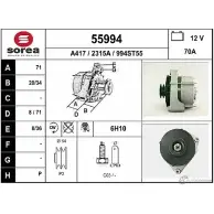 Генератор EAI 2 315A 2801702 55994 55994