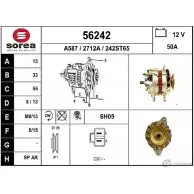 Генератор EAI 2712A 56242 24 2ST65 2801881