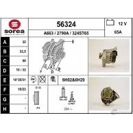 Генератор EAI 2801959 324ST65 2790 A 56324