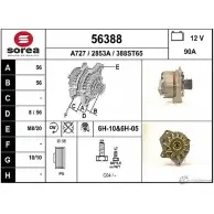 Генератор EAI 56388 388ST65 Volkswagen Passat (B3-B4) 2 Седан 1.8 G60 Syncro 160 л.с. 1988 – 1996 2 853A